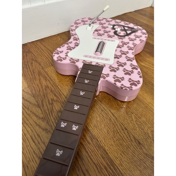 PS2 Aly & AJ Guitar Hero Pelican Pink Controller PL-6636 Untested - Picture 14 of 14